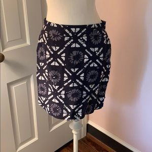 Madewell geometric skirt